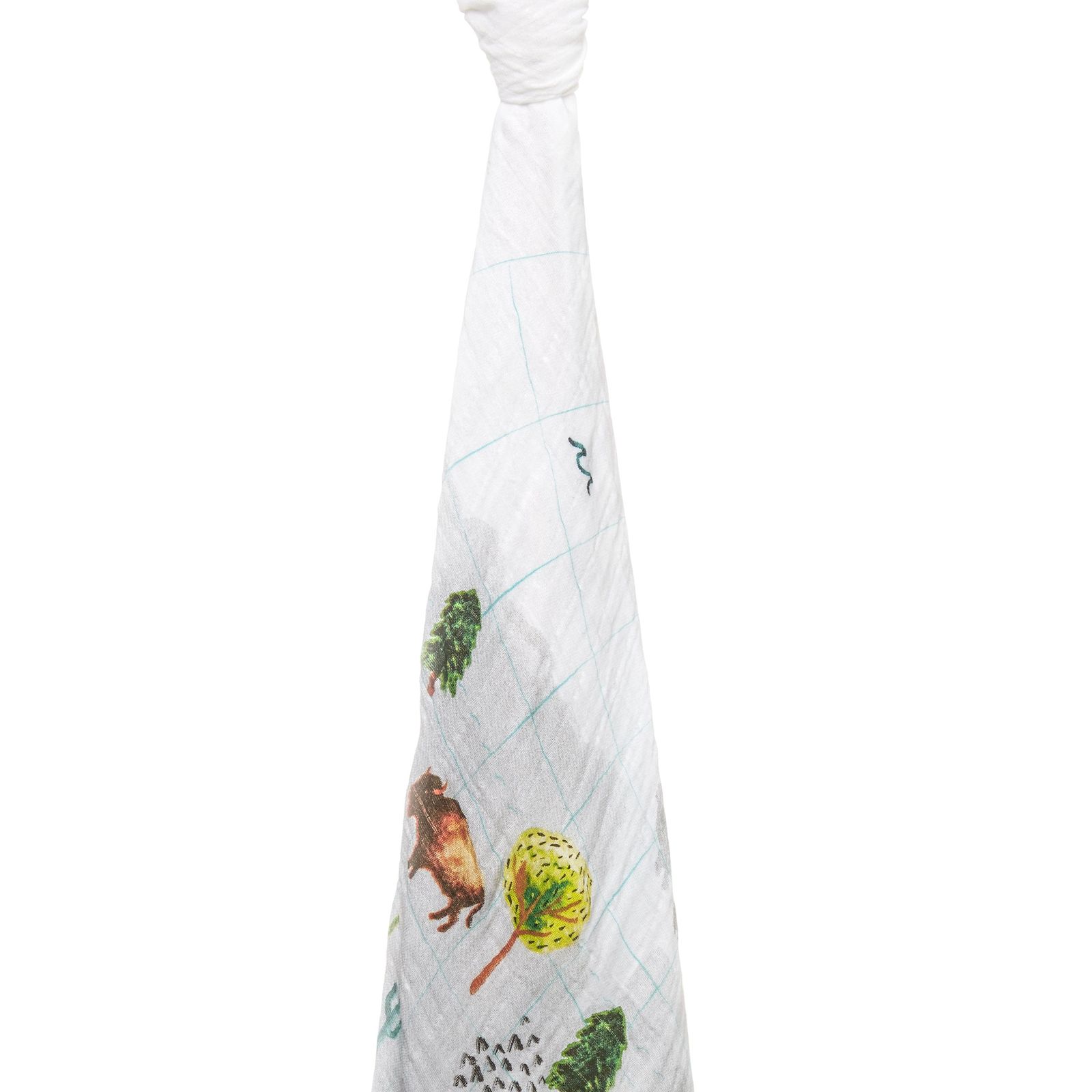 Aden + Anais: Classic Swaddle - Around The World - Map (Single) image