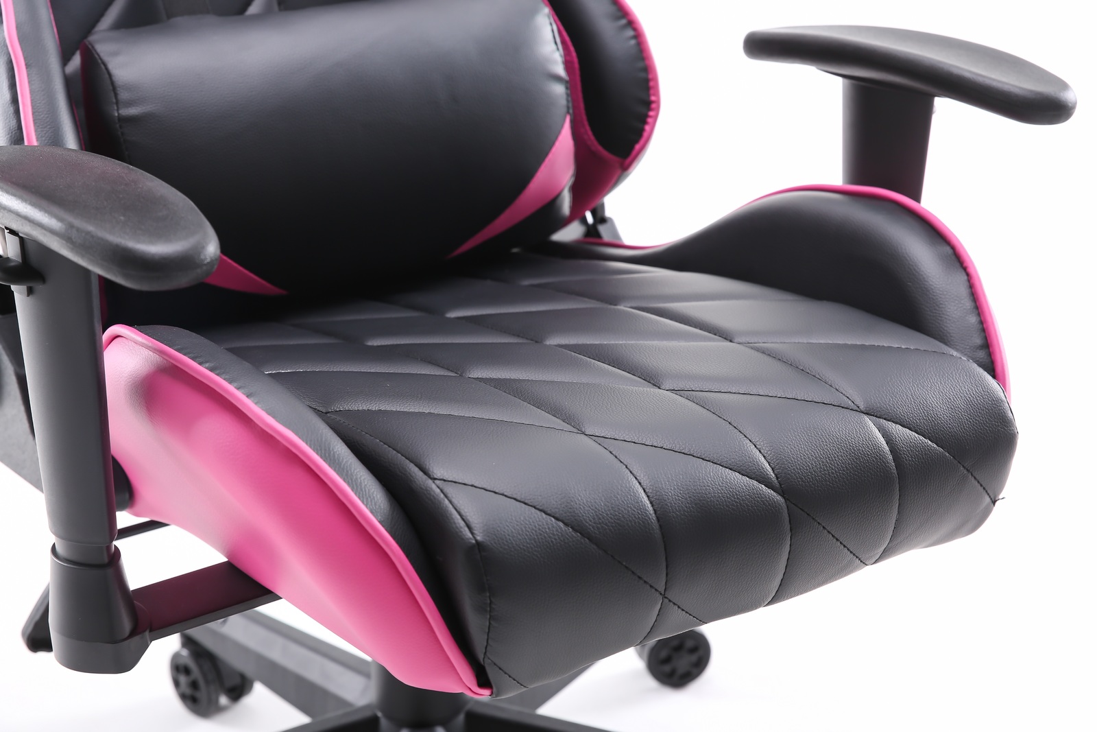 Playmax Elite Gaming Chair - Pink and Black for image