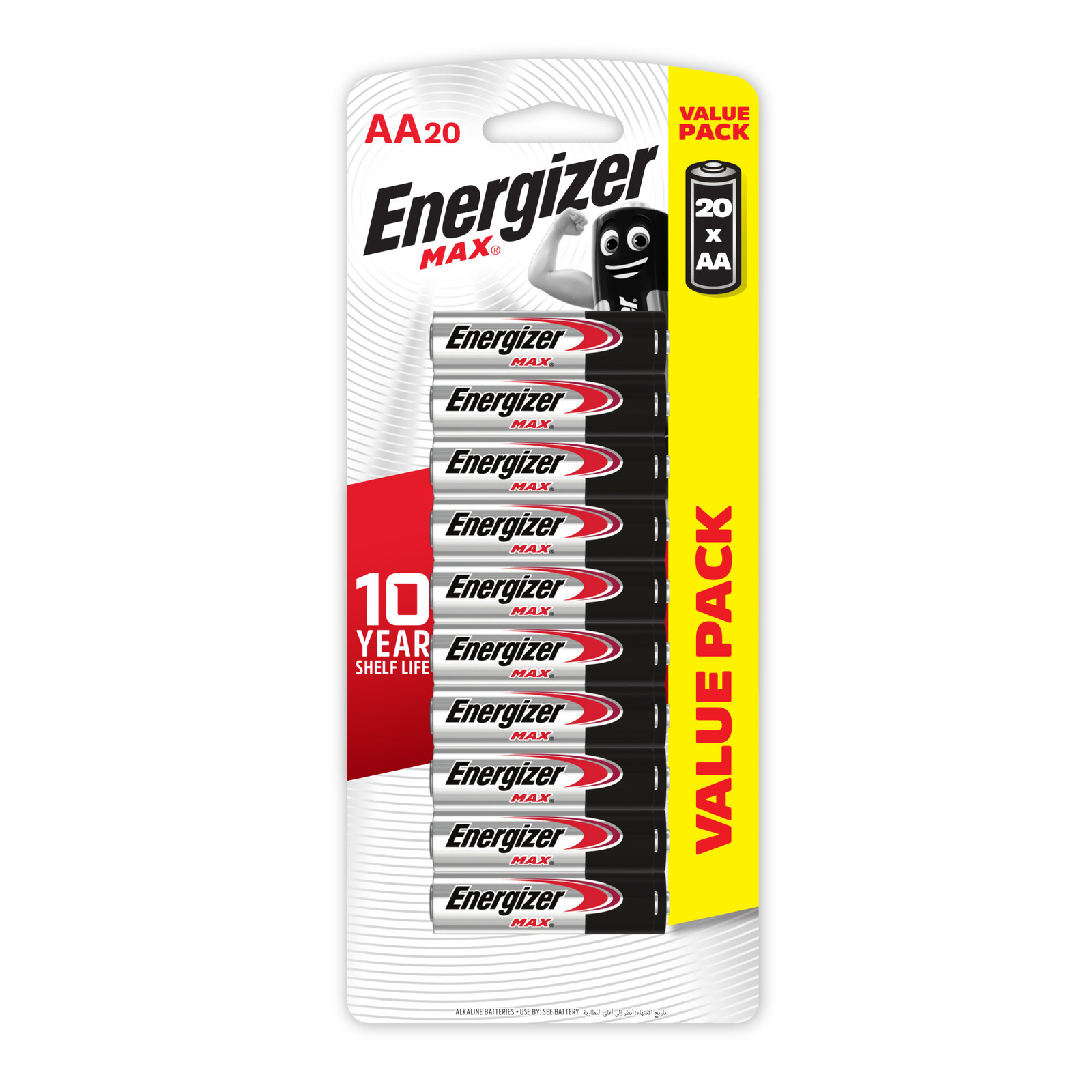 Energizer Max AA Batteries 20 Pack at Mighty Ape NZ