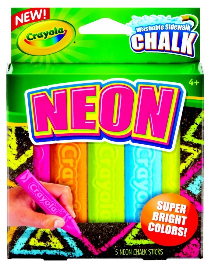 Crayola: Sidewalk Chalk Neon image