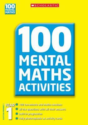 100 Mental Maths Activities, Year 1 by Ann Montague-Smith image