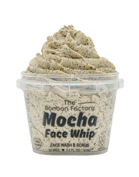 The Bonbon Factory Face Wash & Scrub – Mocha (160g)