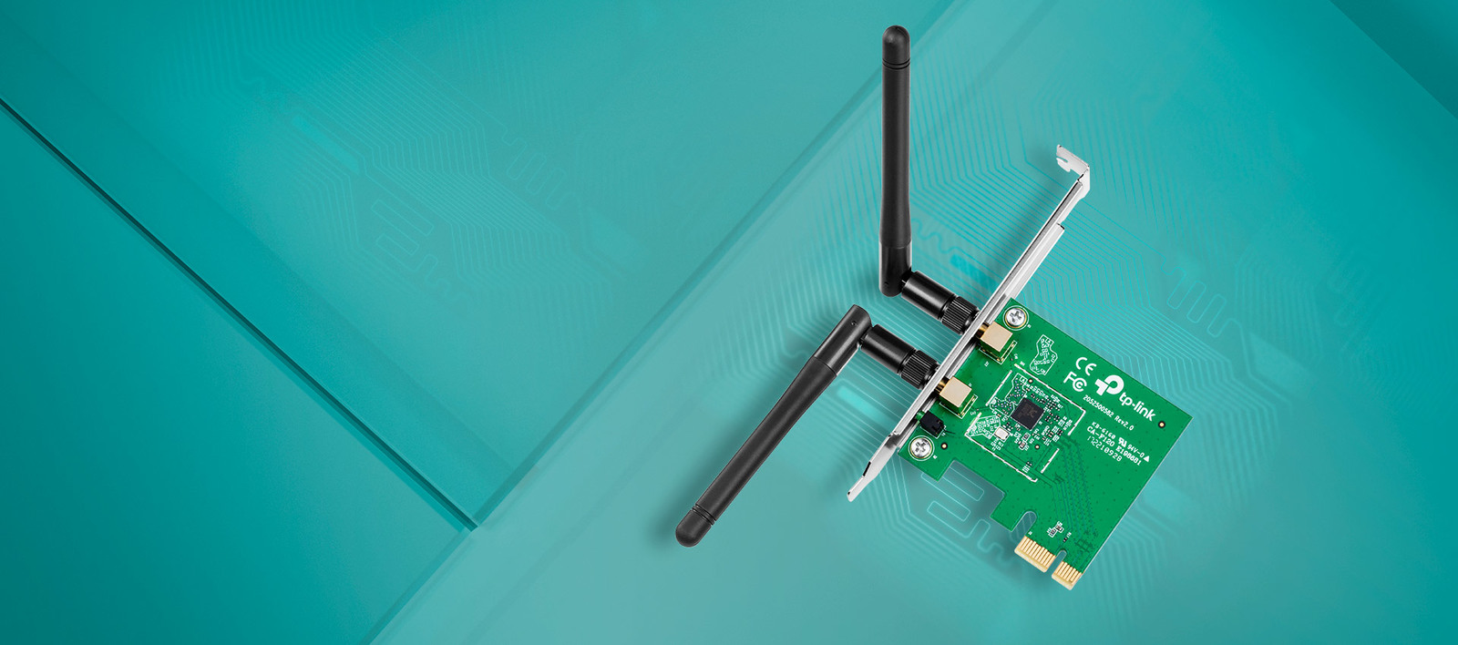 TP-Link 300Mbps Wireless N PCI Express Adapter image