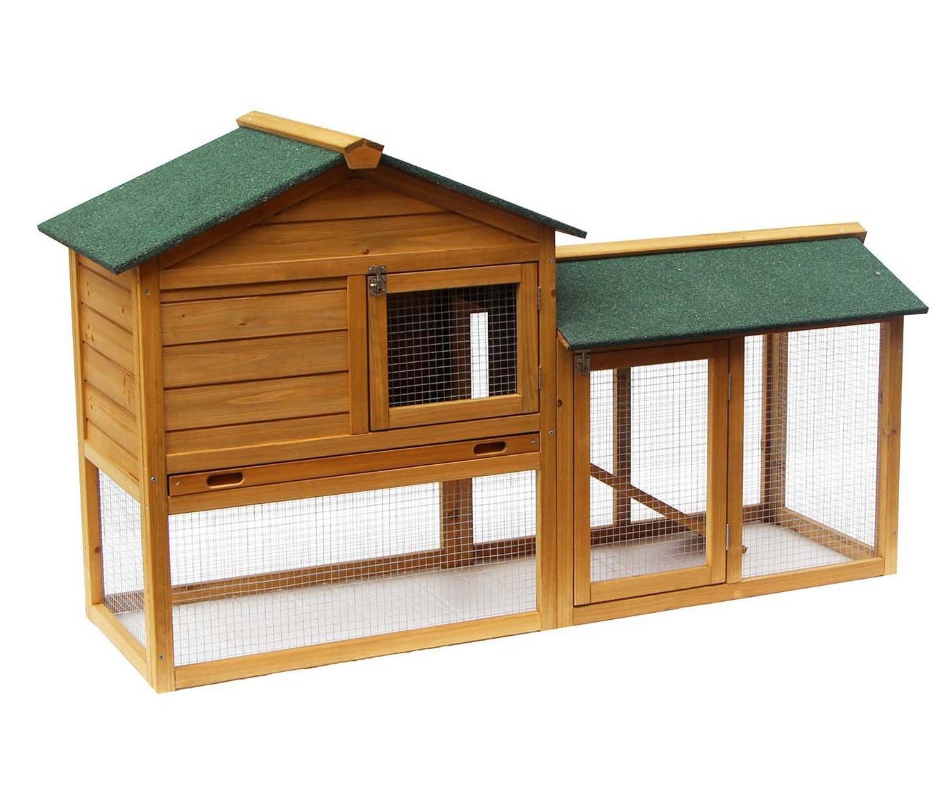Buy Rabbit Hutch Chicken Coop 2 Storey at Mighty Ape NZ
