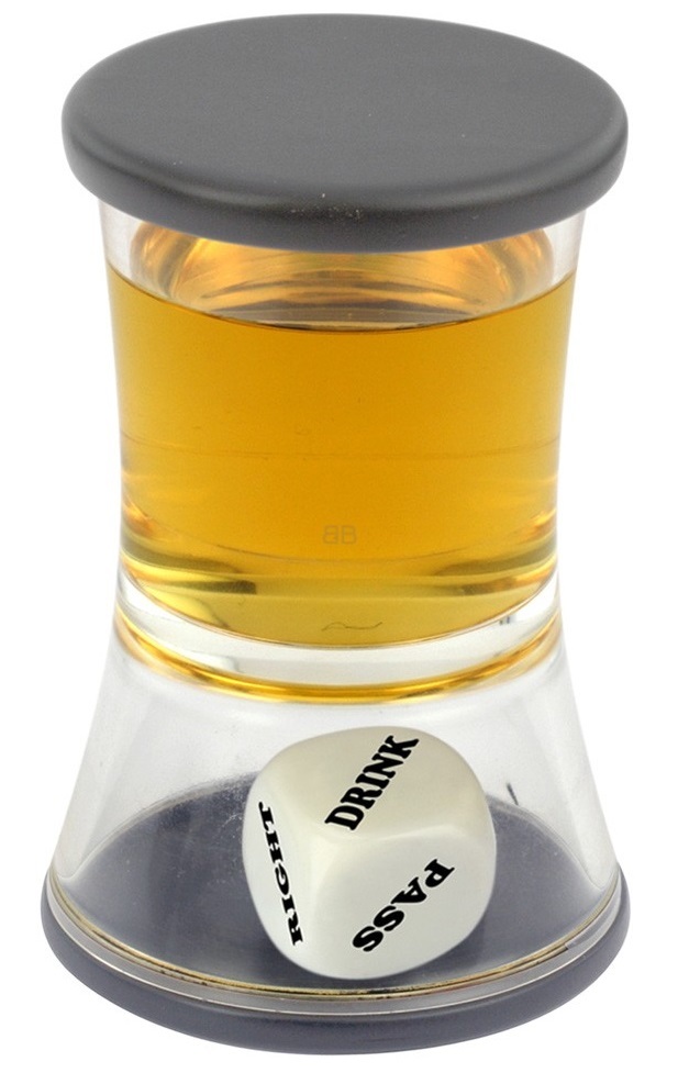 Loaded Dice Novelty Shot Glass at Mighty Ape NZ