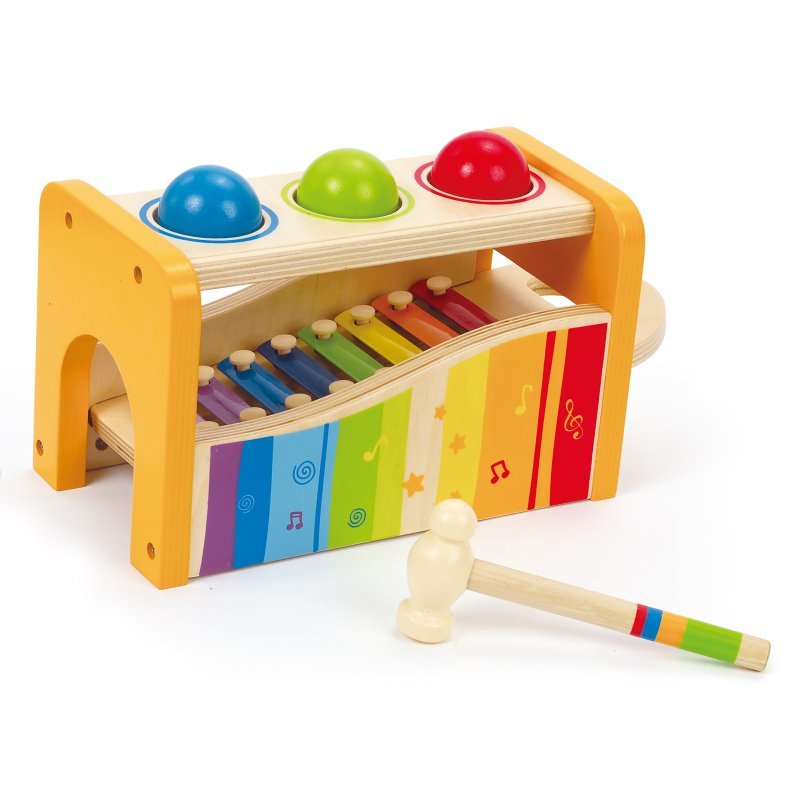 Hape: Wooden Pound and Tap Bench image