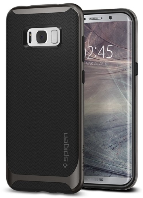 Spigen Galaxy S8 Neo Hybrid Case Gunmetal image