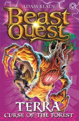 Beast Quest #35: Terra, Curse of the Forest (The World of Chaos) by Adam Blade image