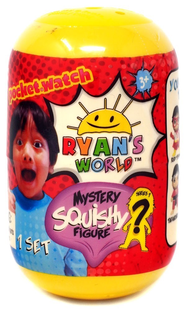 Ryans World: Mystery Squishy Figure - (Blind Box)