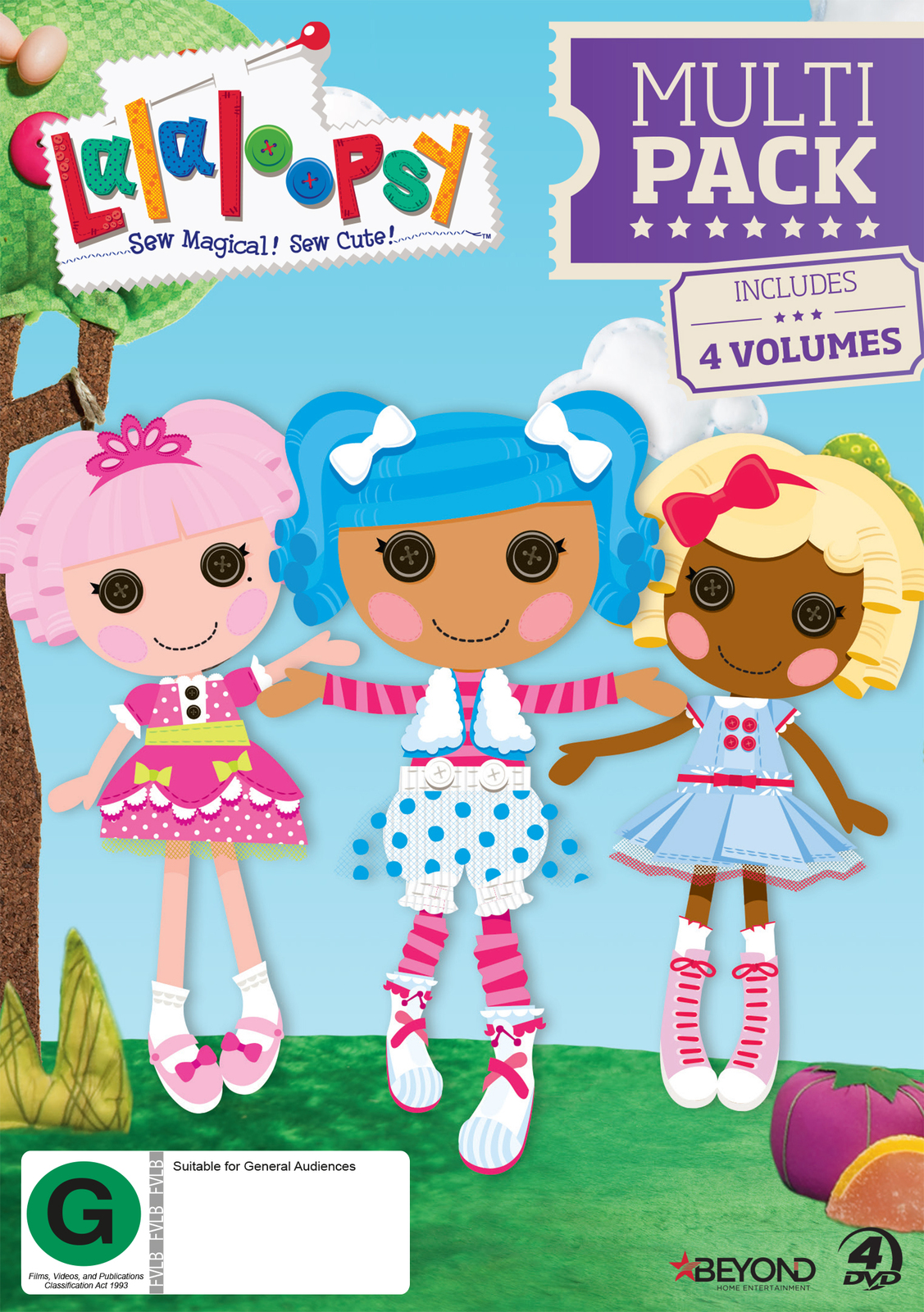 Lalaloopsy DVD Buy Now at Mighty Ape Australia