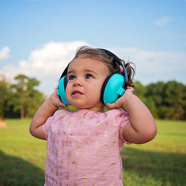 Banz: Baby Earmuffs - Aqua (2 & Under)