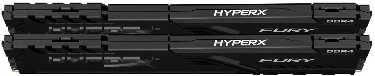 2x8GB Kingston HyperX Fury DDR4 2666MHz Gaming RAM image