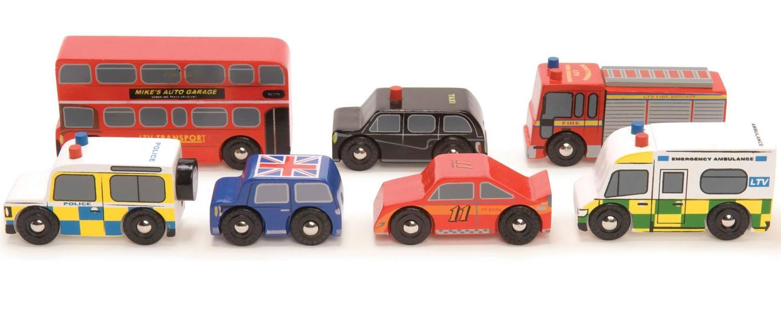 Le Toy Van London Car Set Toy at Mighty Ape NZ