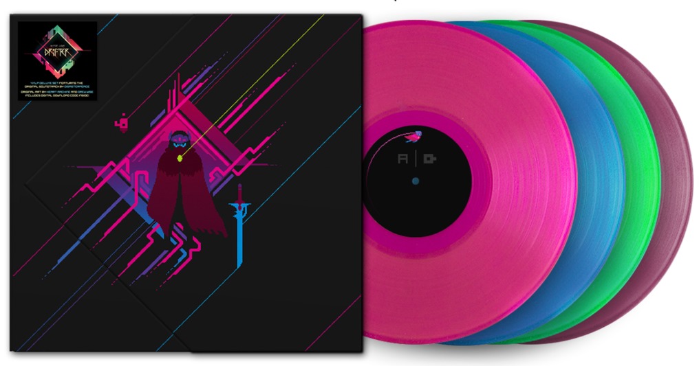 Hyper Light Drifter Soundtrack (4LP) on Vinyl by Disasterpeace