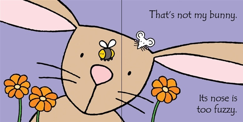 That's Not My Bunny (Touch & Feel) by Fiona Watt image