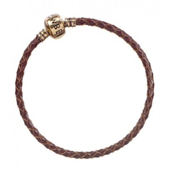 Fantastic Beasts: Brown Leather Charm Bracelet 20cm