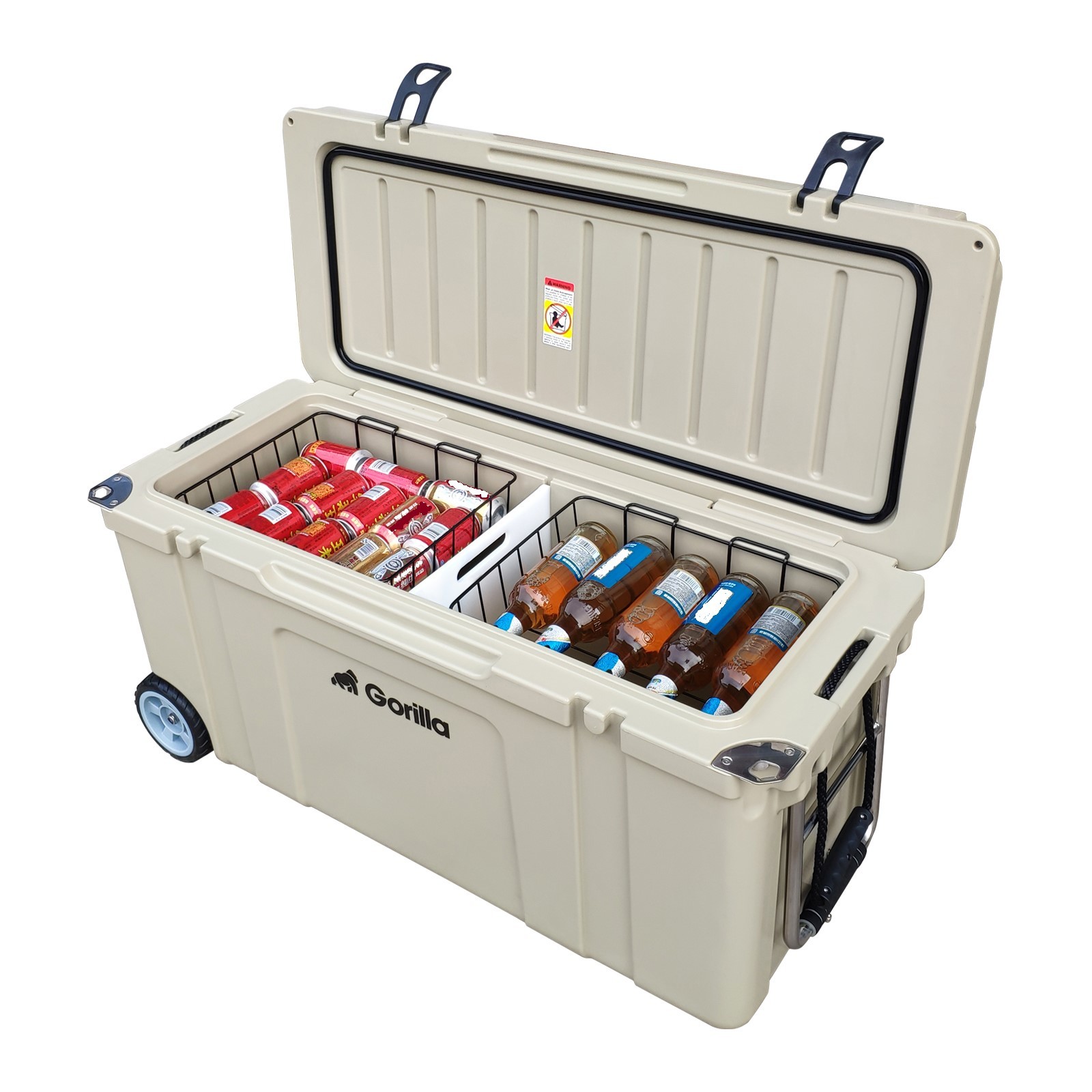 Buy Gorilla Heavy Duty Ice Box Chilly Bin with Wheels 120L at Mighty