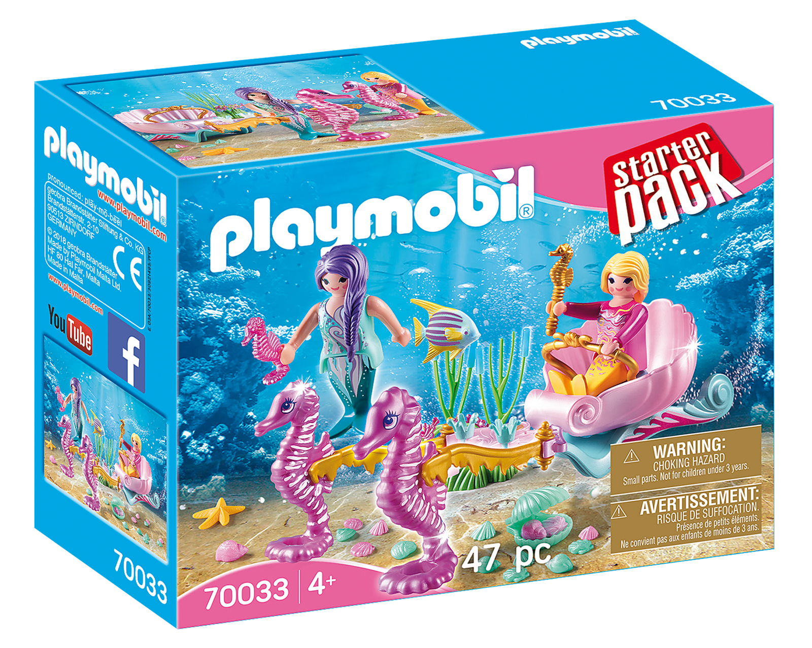 Playmobil: Starter Pack - Seahorse Carriage (70033) image