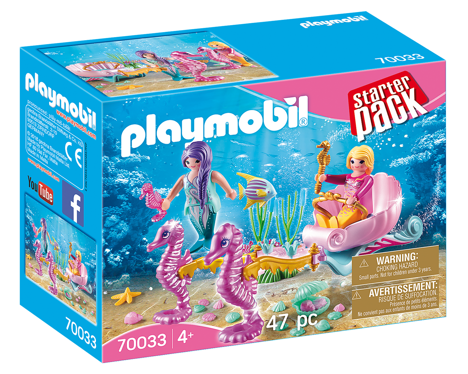 Playmobil: Starter Pack - Seahorse Carriage image