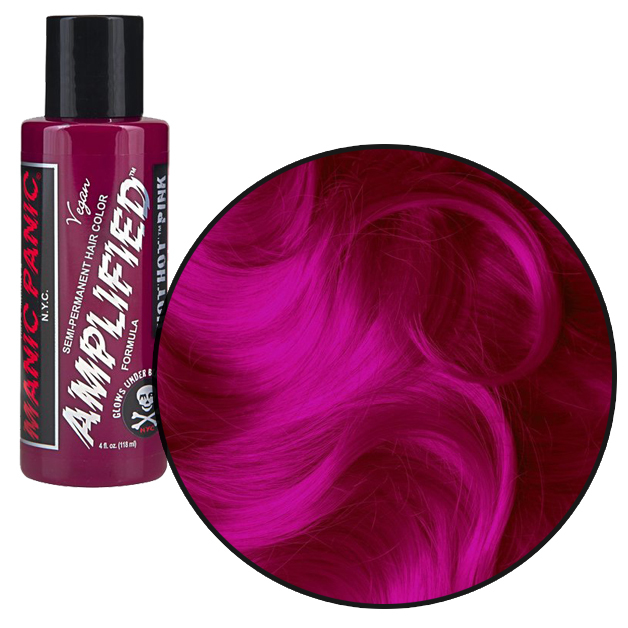 Buy Manic Panic Amplified Hair Colour Hot Hot Pink at Mighty Ape NZ