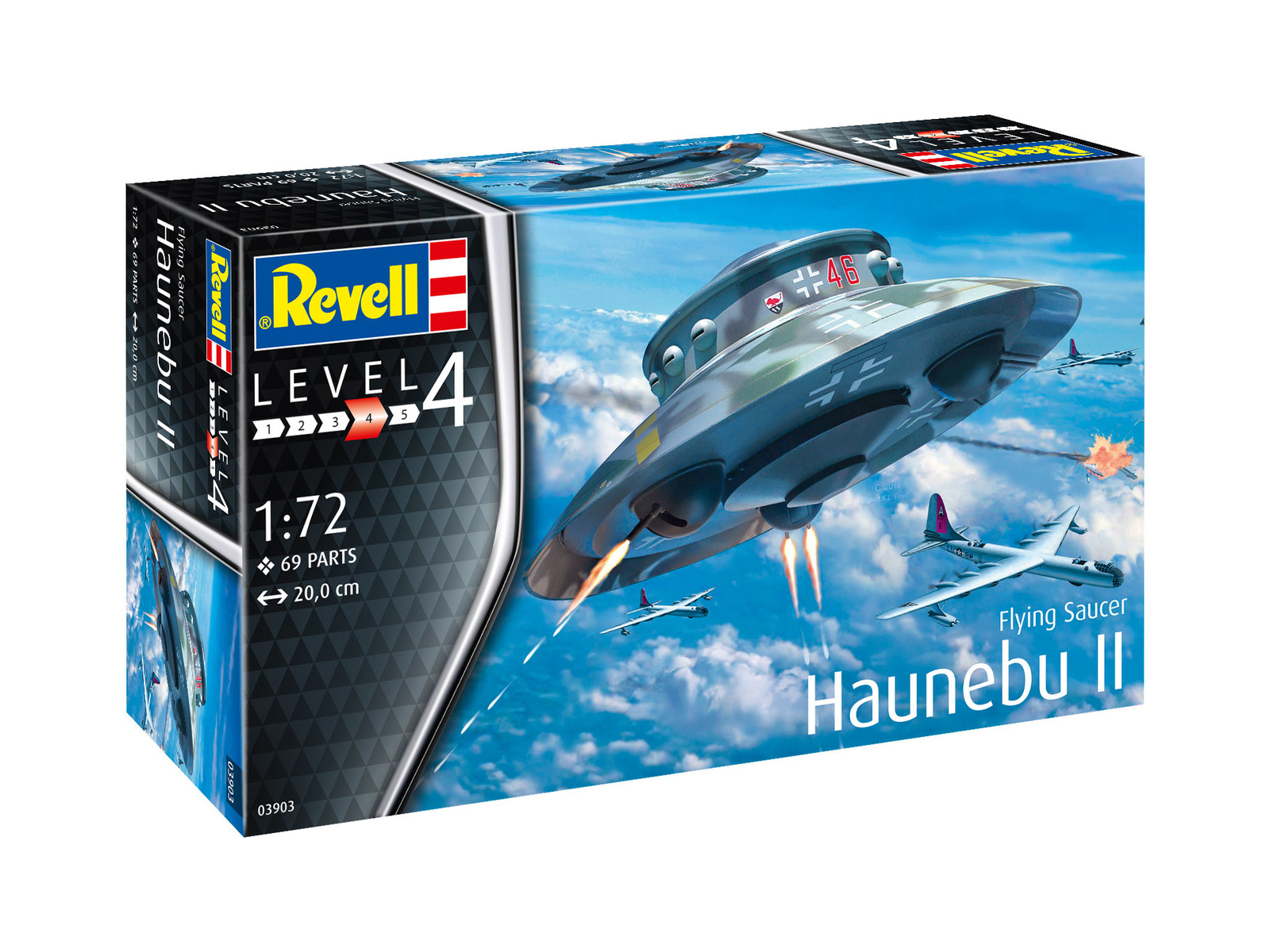 Revell Flying Saucer Haunebu Model Kit at Mighty Ape Australia