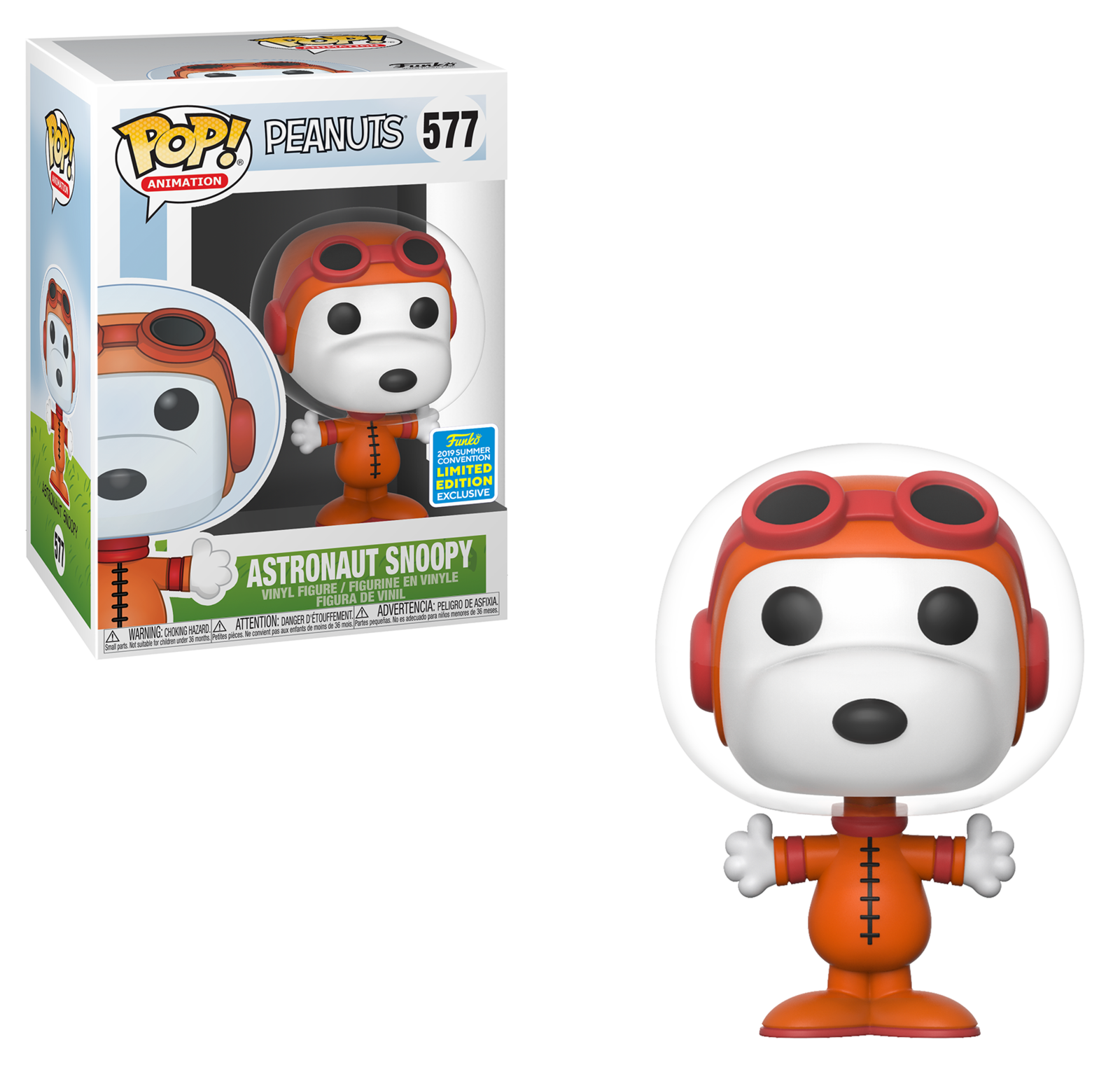 Peanuts: Astronaut Snoopy - Pop! Vinyl Figure image