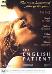 The English Patient on DVD The English Patient on DVD