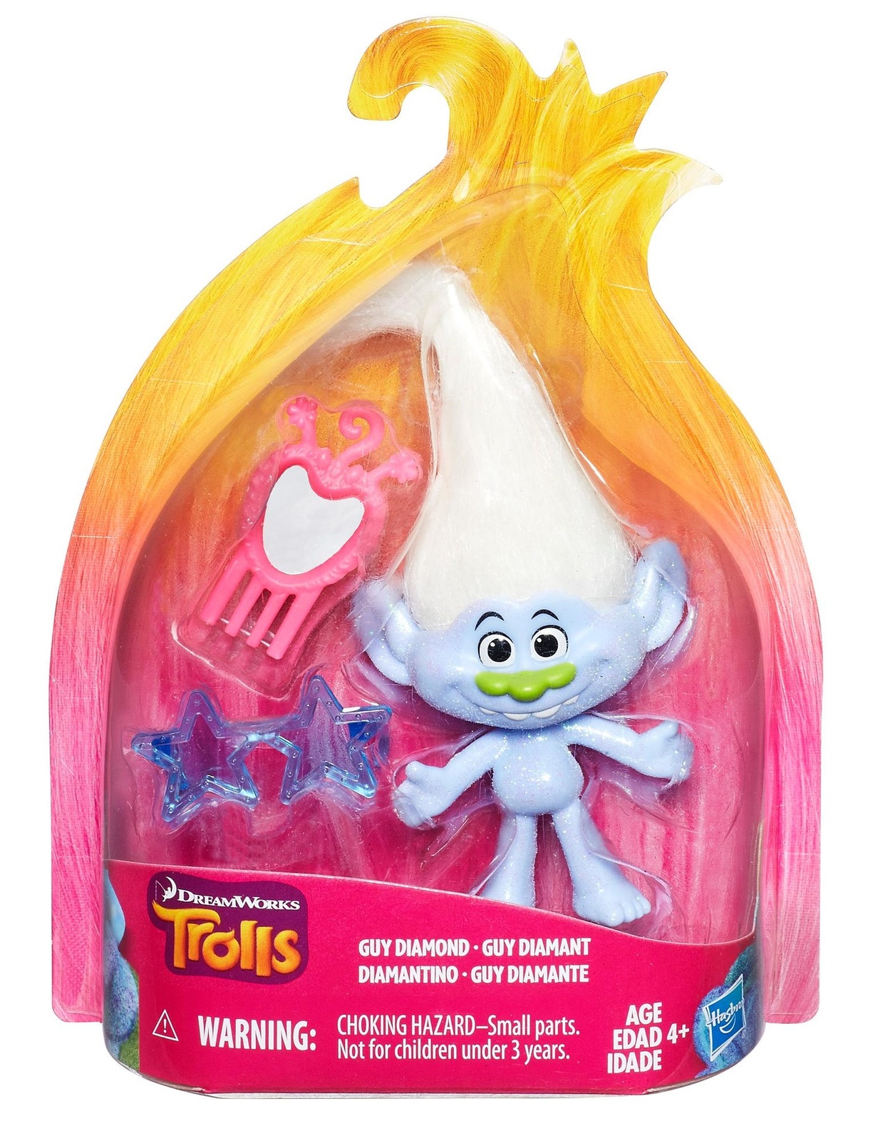 DreamWorks Trolls: Guy Diamond - 5" Collectible Figure image