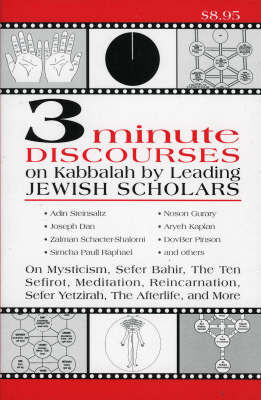 3 Minute Discourses on Kabbalah by Leading Jewish Scholars by Adin Steinsaltz image