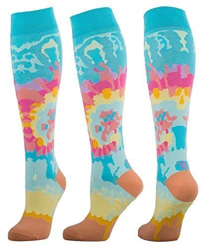 Women's Cotton Knee High Socks - Tie