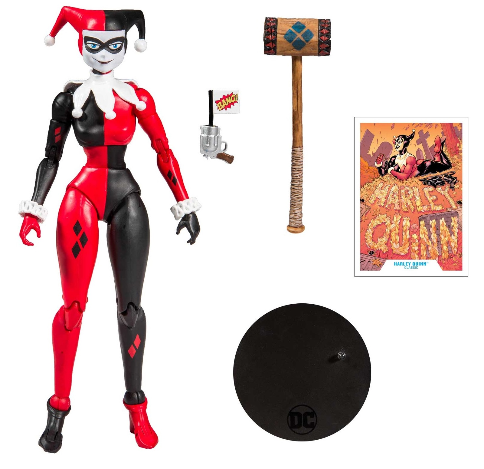 DC Multiverse: Harley Quinn (Classic) - 7" Action Figure