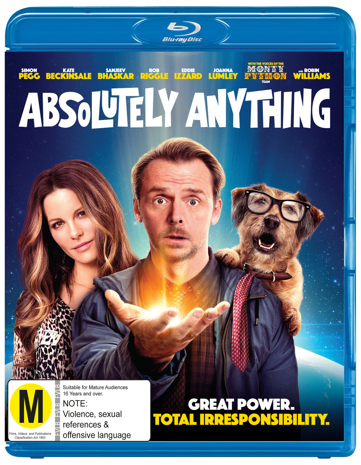 Absolutely Anything on Blu-ray