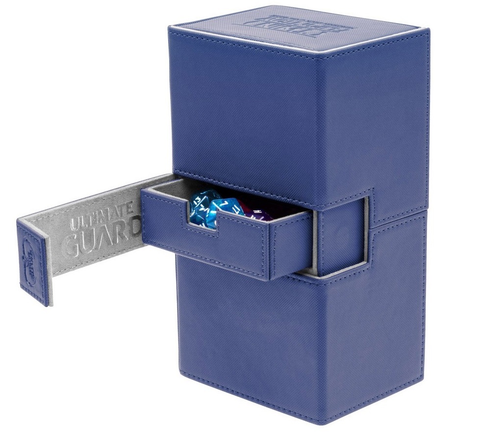 Ultimate Guard: 200+ XenoSkin Twin Flip'n'tray Deck Case (Blue) image