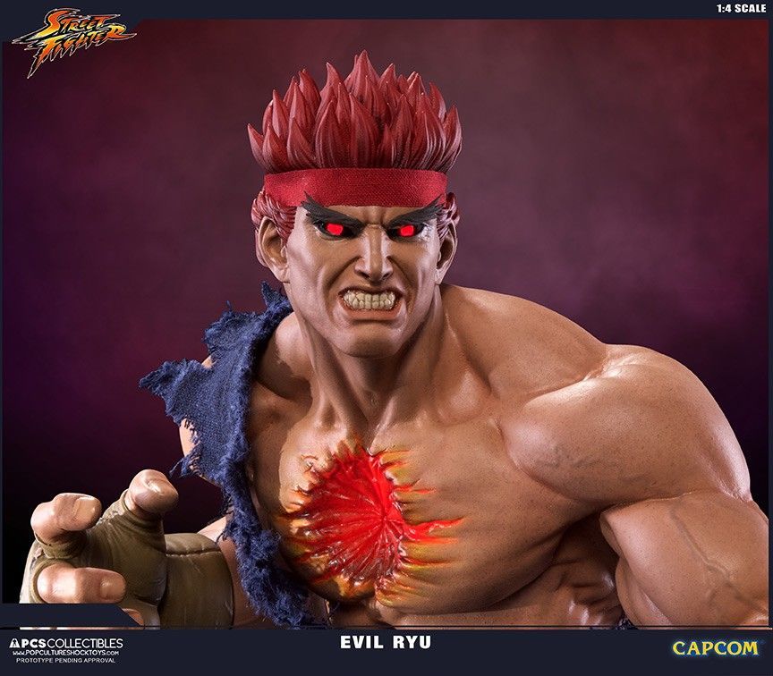 Street Fighter IV - Evil Ryu 1:4 Scale Statue image