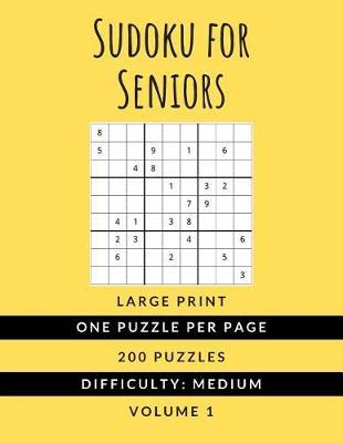 Sudoku For Seniors by Hmdpuzzles Publications image