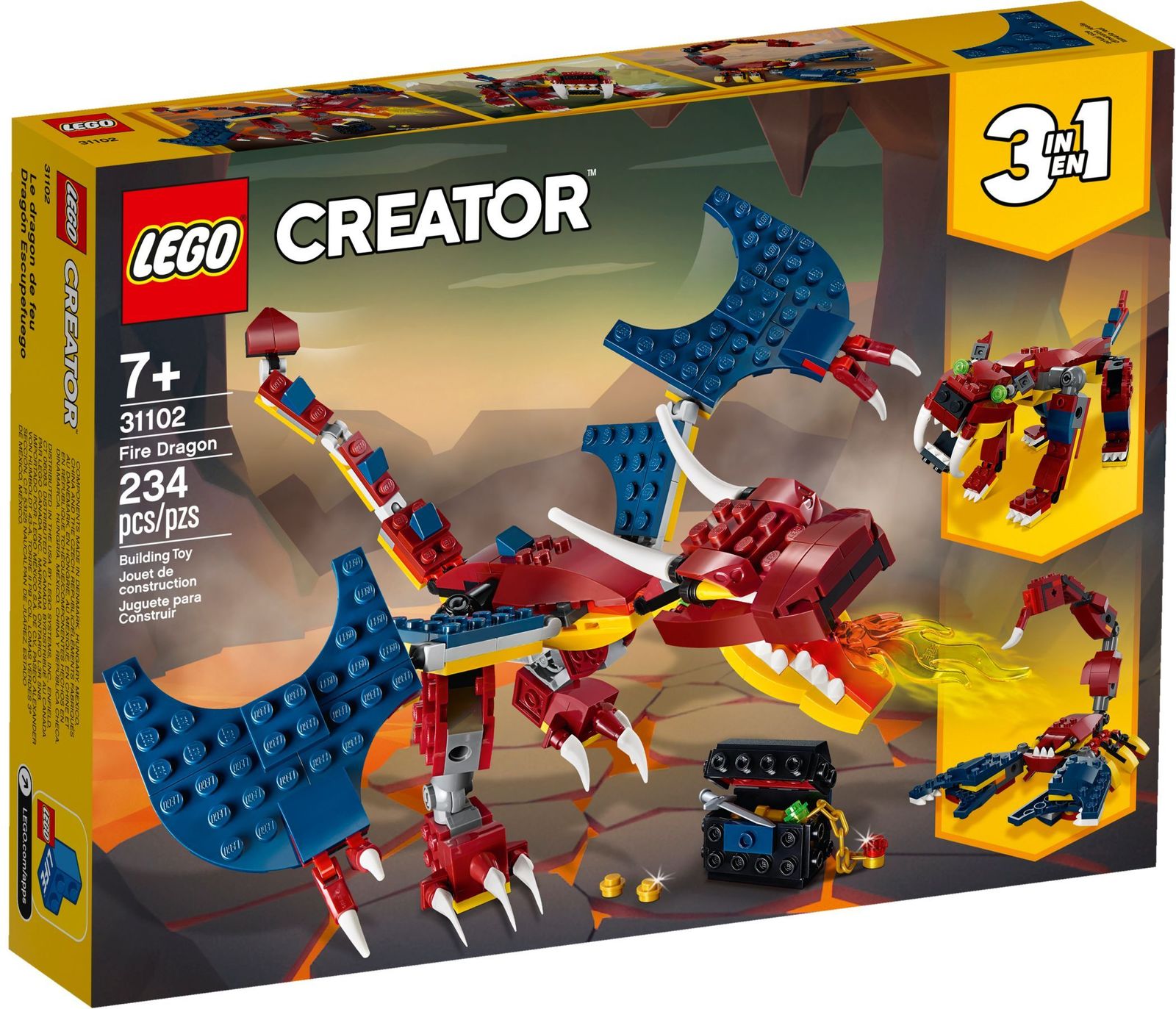 LEGO Creator: Fire Dragon (31102) image