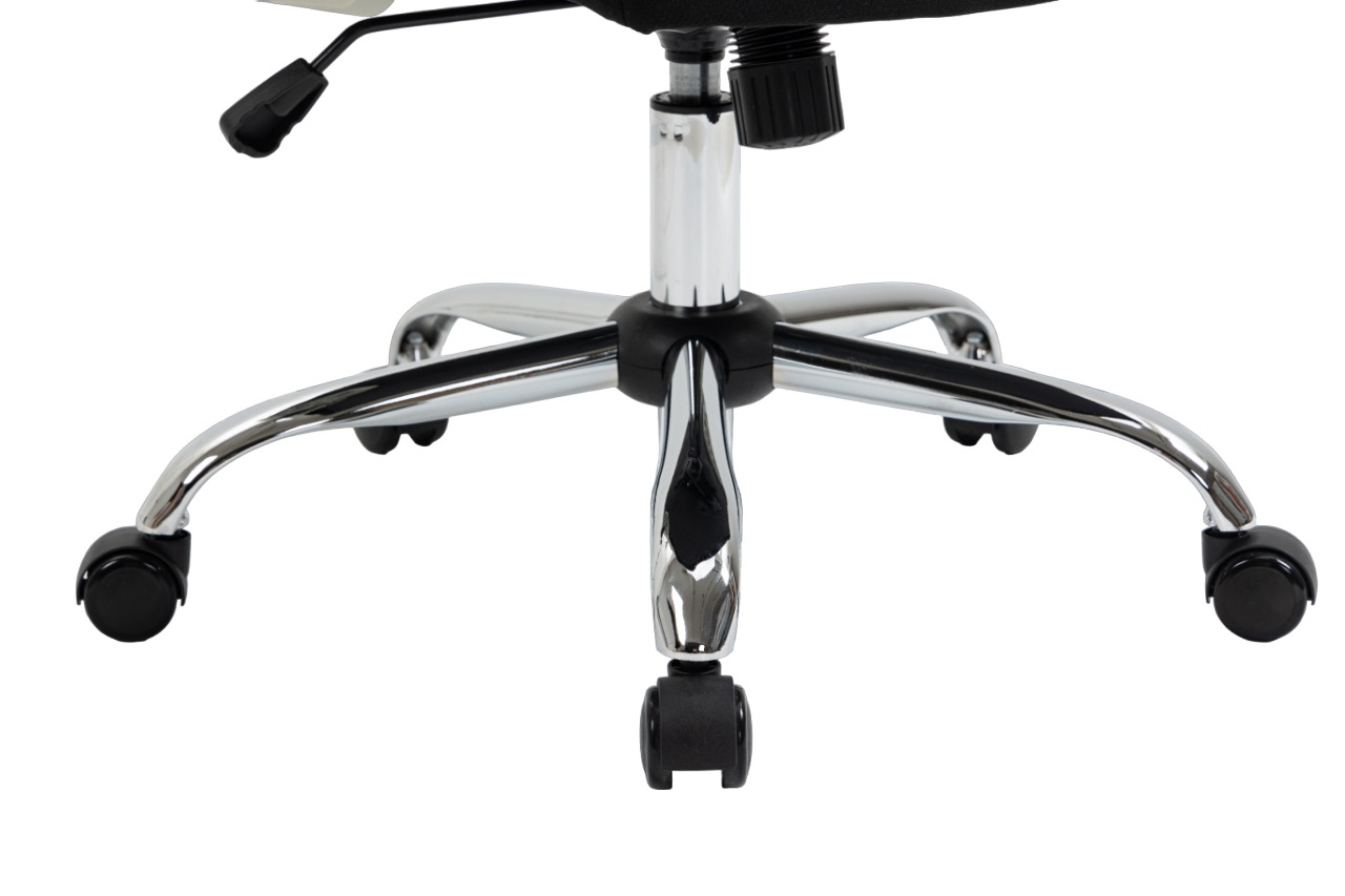 Buy Galway Office Chair (Light Grey ) Black at Mighty Ape NZ