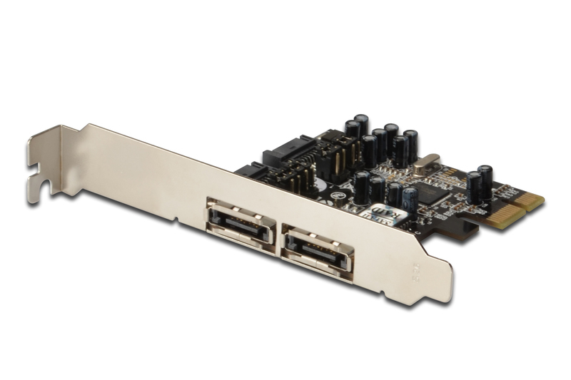 Digitus SATA II 300 Raid PCI Express Card - 2-Port image