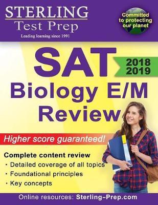 Sterling Test Prep SAT Biology E/M Review by Test Prep Sterling image