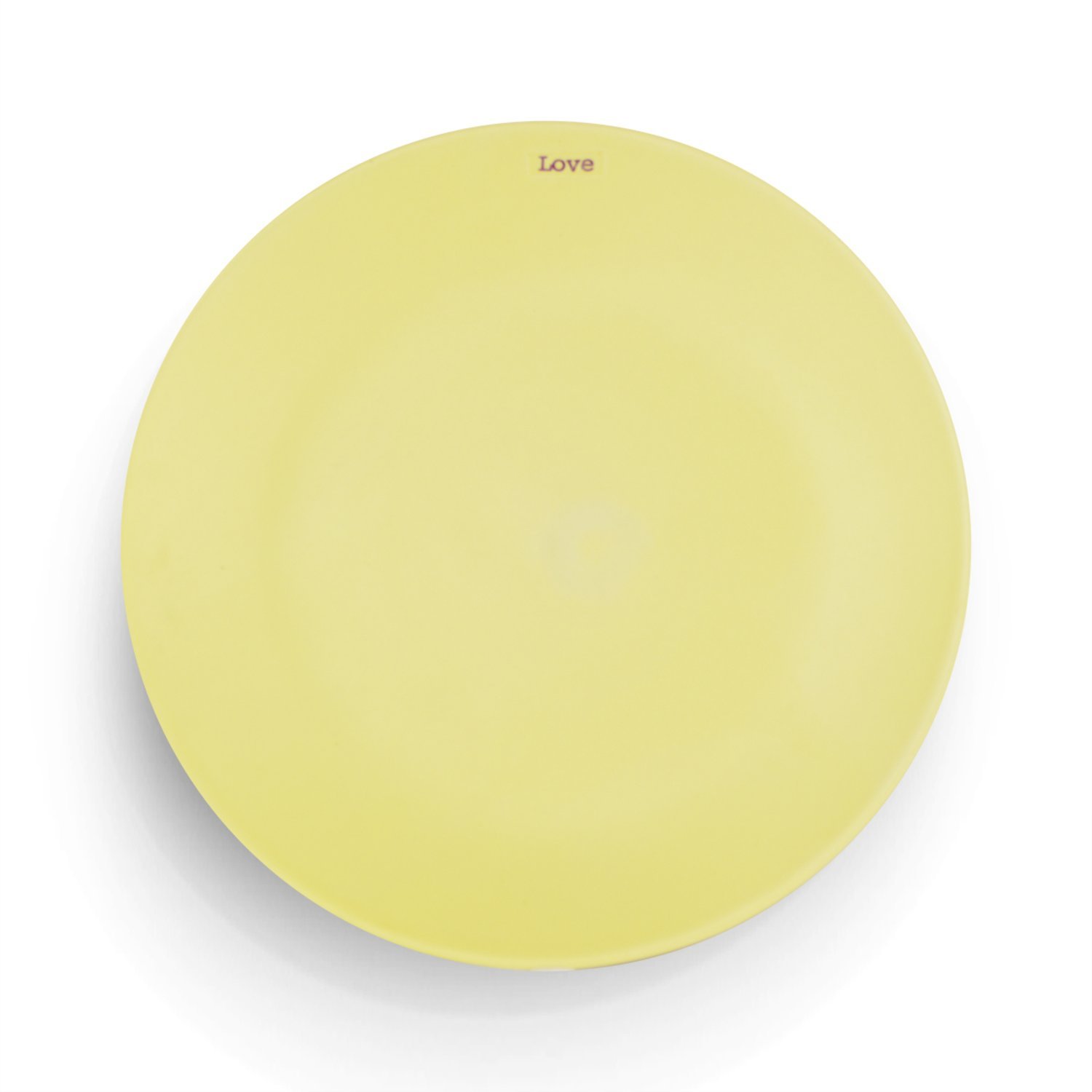 Side Plate Love - Yellow image