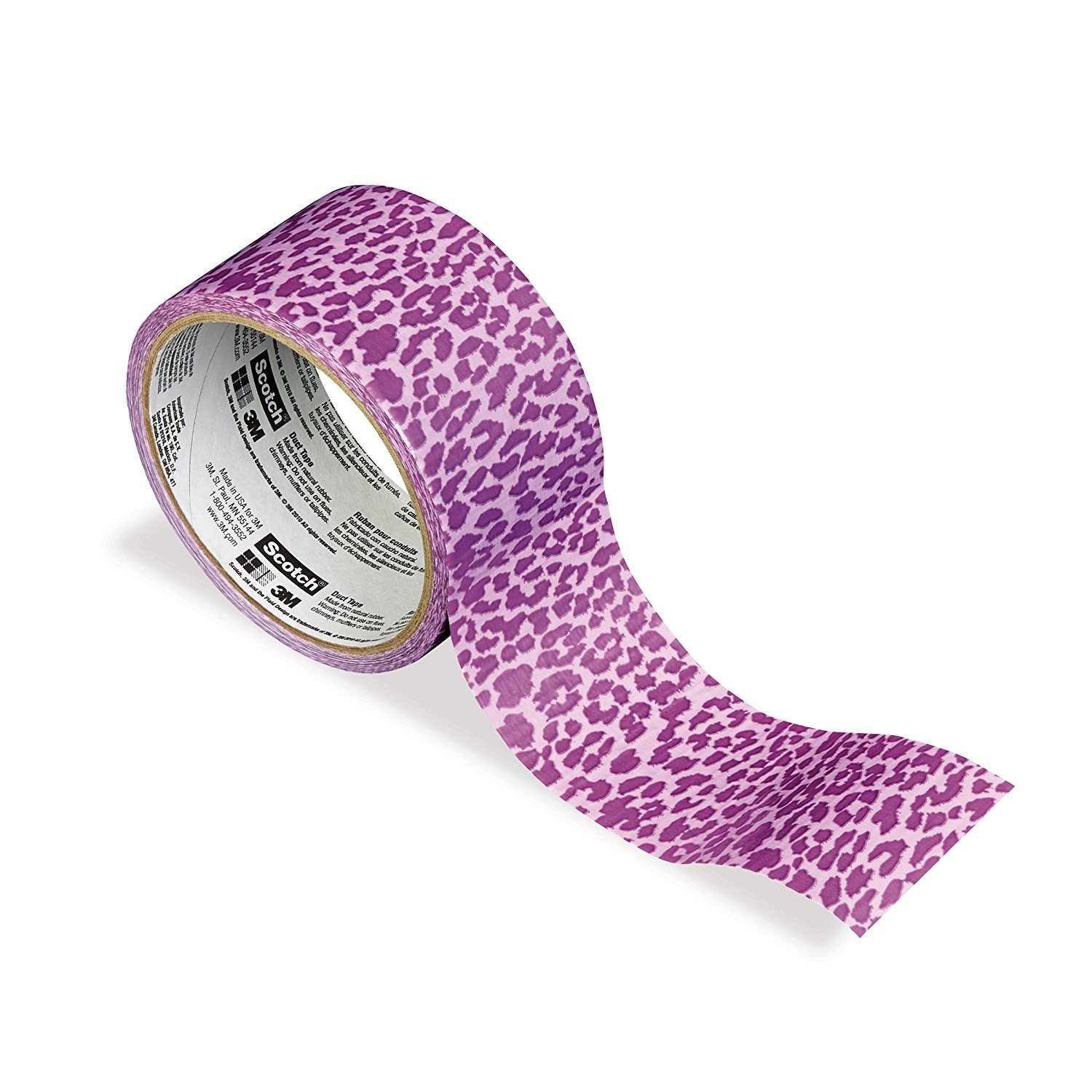 Buy Scotch Duct Tape Purple Metallic Cheetah (48mm x 9.14m) at Mighty