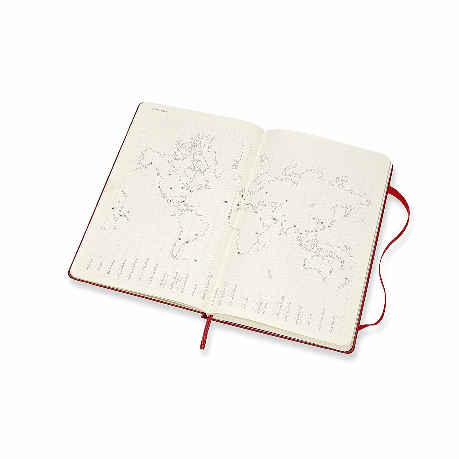 Moleskine: 2020 Diary Large Hard Cover 12 Month Weekly - Scarlet Red image