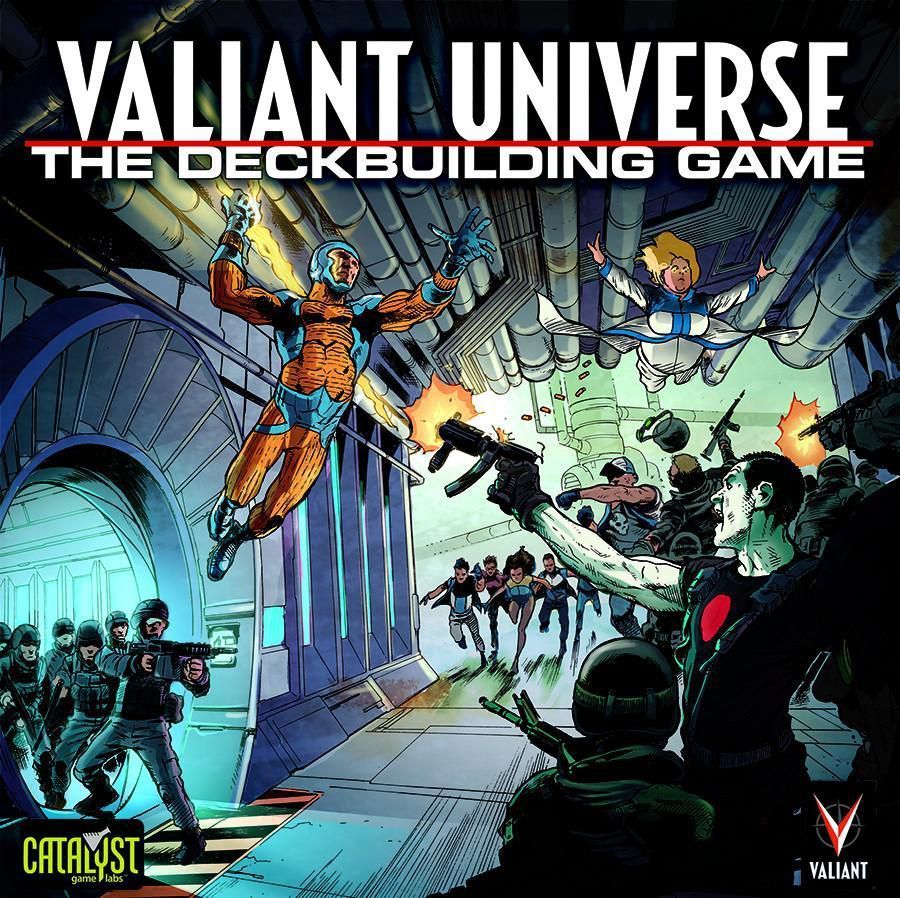 Valiant Universe The Deckbuilding Game Board Game at Mighty Ape NZ