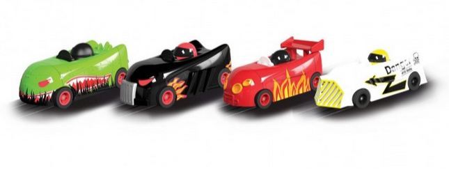 Scalextric Micro Quick Build Bash 'n' Crash 1/64 Slot Cars Set image