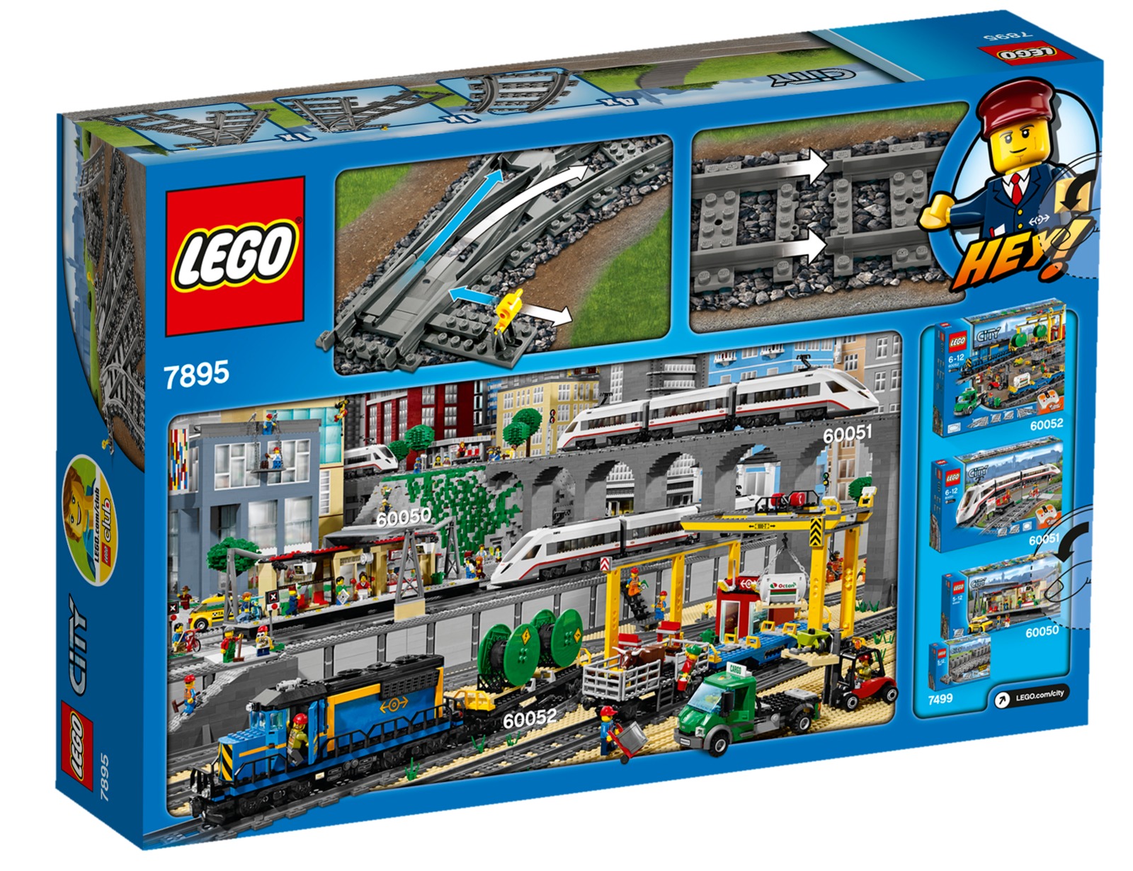 LEGO City: Switching Tracks Set (7895) | Toy | at Mighty Ape NZ