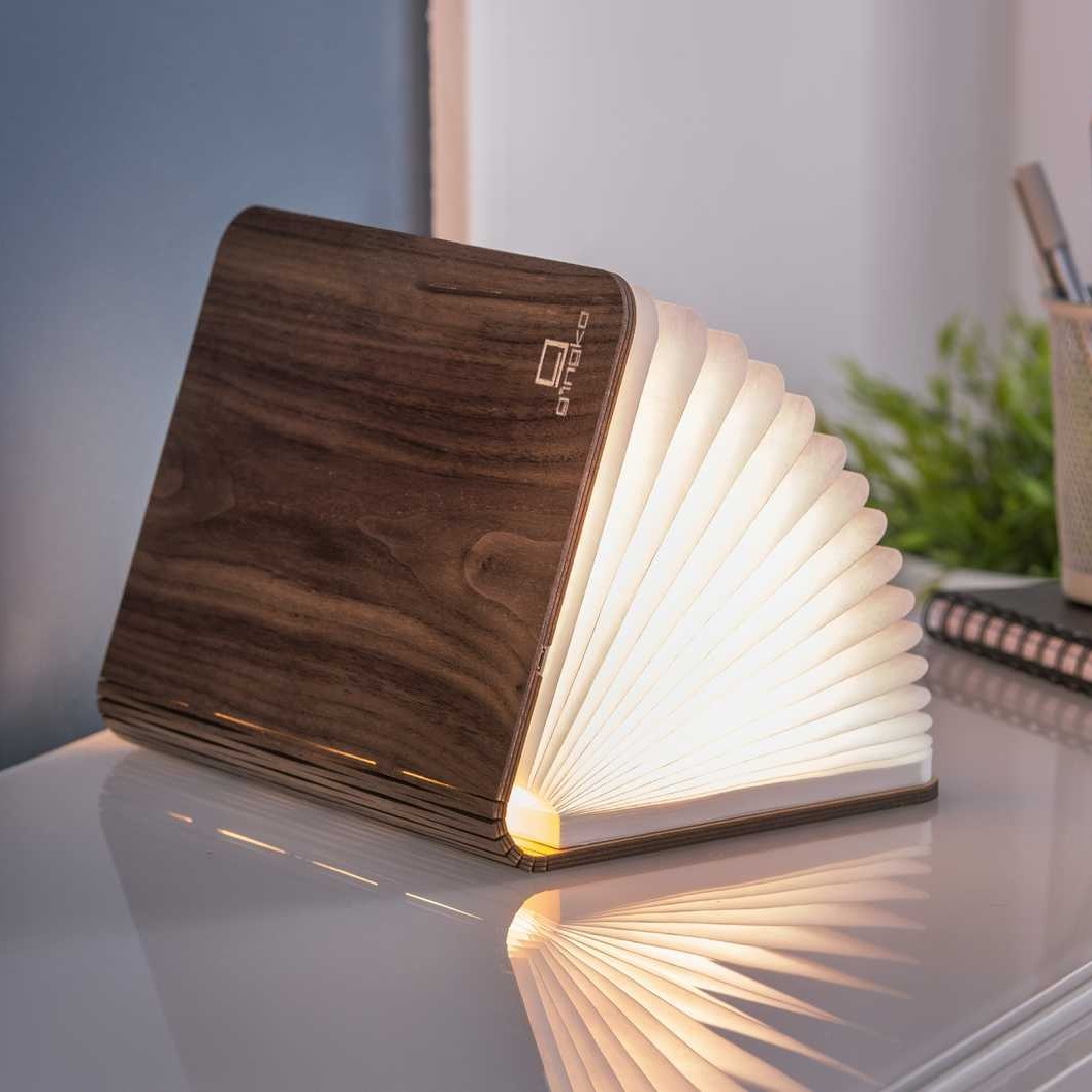 Ginko Walnut Mini Smart Led Light Book image