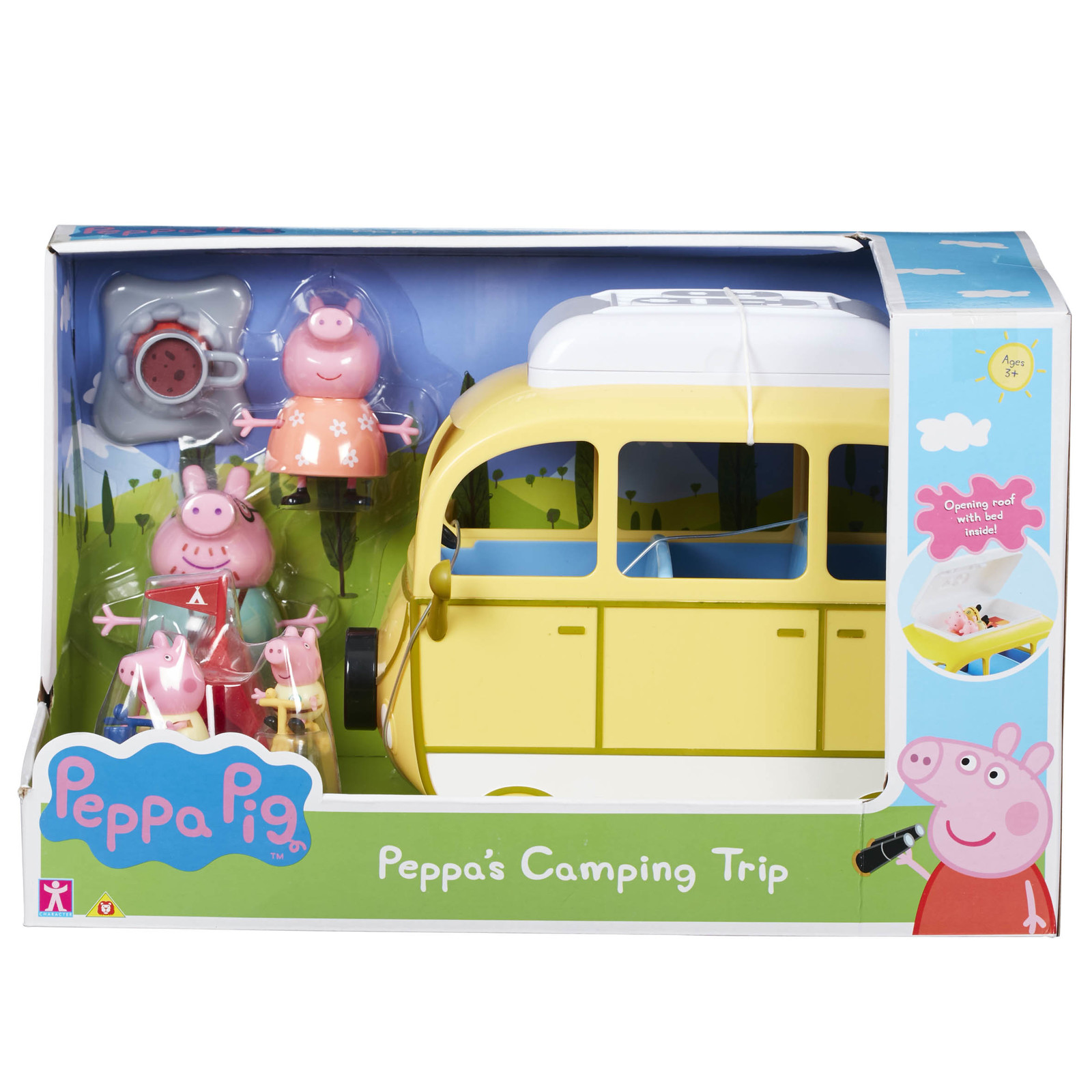 Peppa Pig: Peppa's Camping Trip Deluxe Campervan Playset image