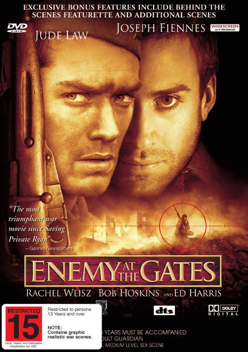 Enemy At The Gates on DVD image