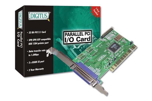 Digitus PCI 2 Port EPP Parallel Card image