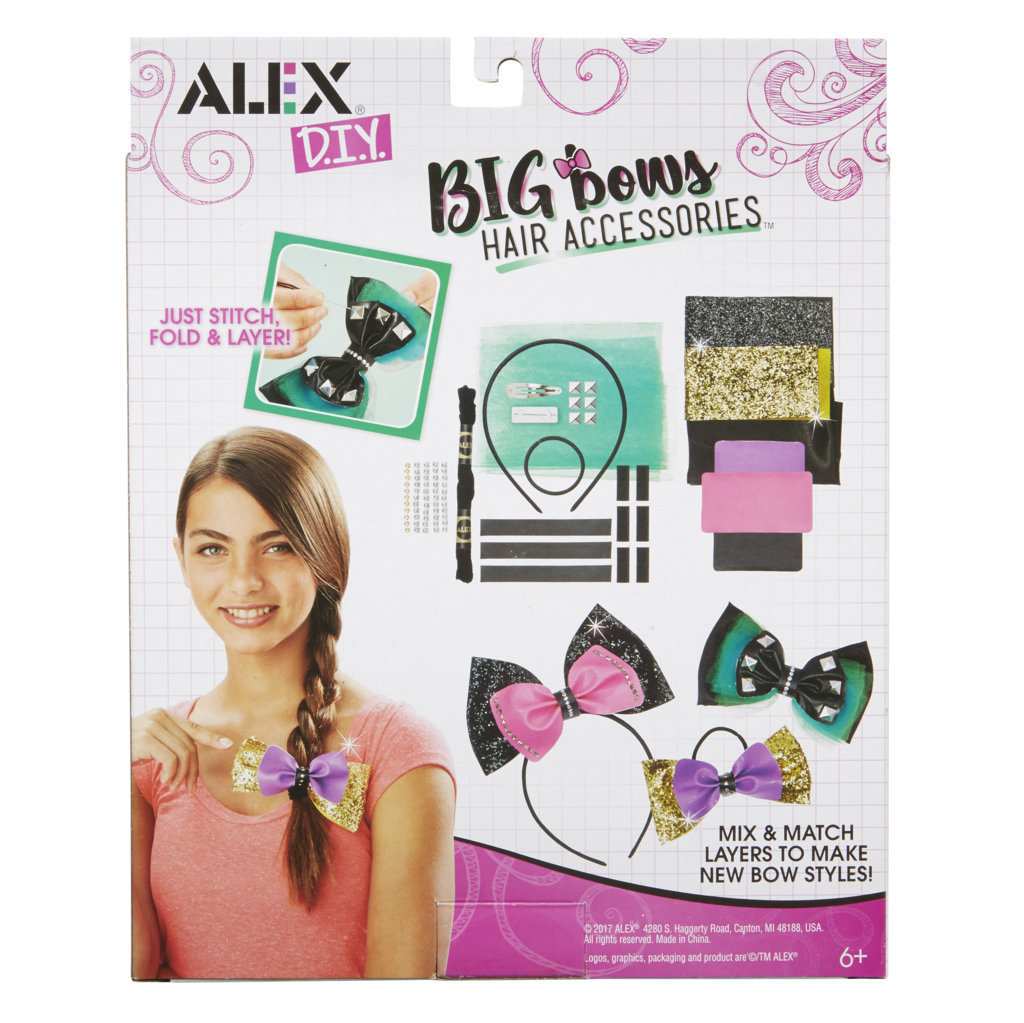 Alex DIY: Big Bows - Hair Accessories